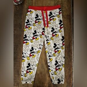 Disney Sleepwear Mickey Mouse pajama pants. Size M.